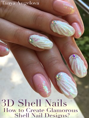 cover image of 3D Shell Nails